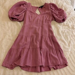 French Connection pink mini dress